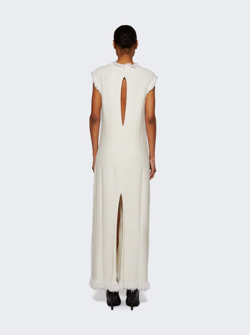 Proenza Schouler Textured Knit Toni Dress Ivory