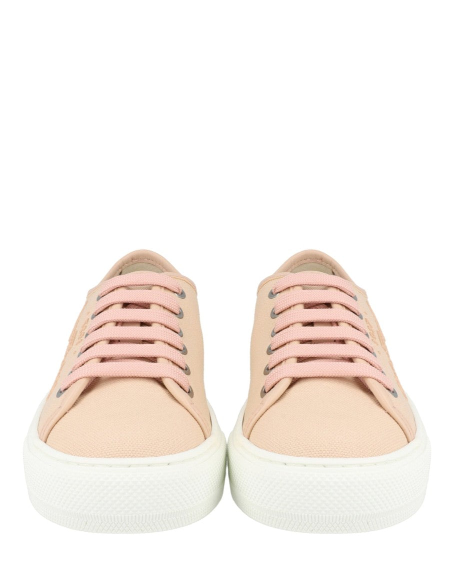 Ferragamo Mediterr Canvas Low-Top Sneakers