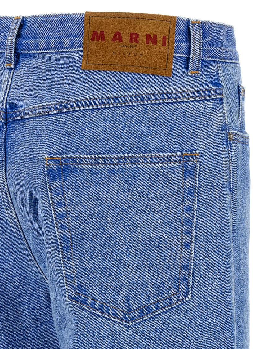 Marni 'Bleached Coated' Jeans