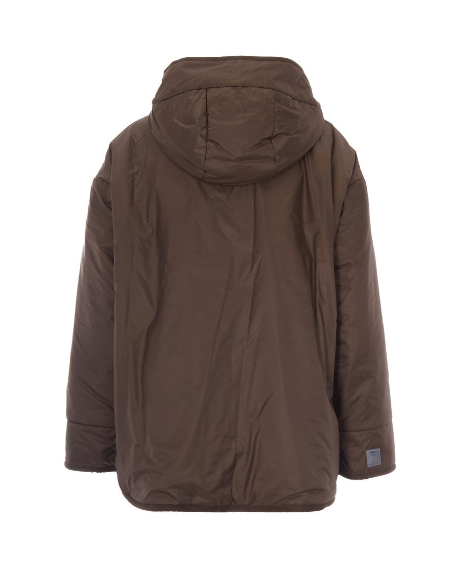 Max Mara Mud Cleo Hooded Cameluxe Padded Jacket