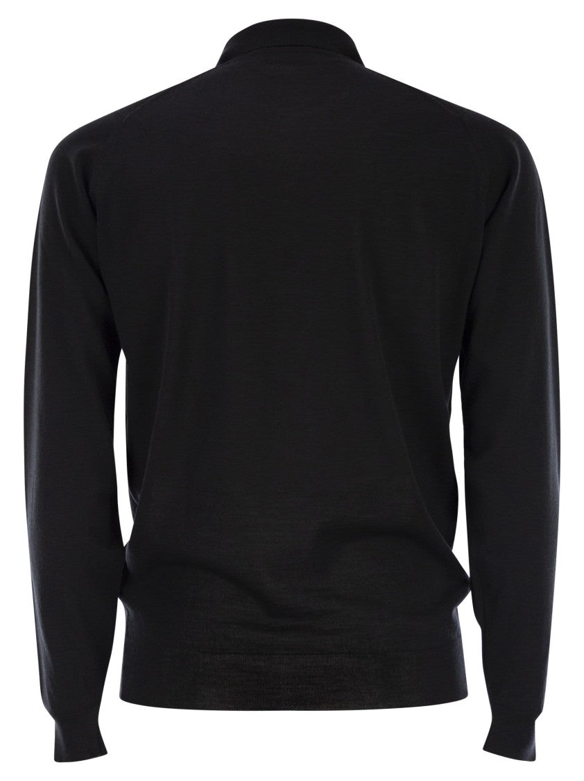 John Smedley Belper - Extra-Fine Merino Wool Polo Shirt