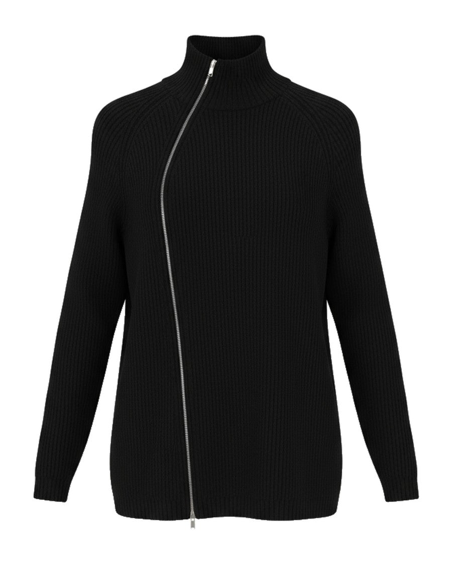 Alpha Studio Black Sporty Blouson