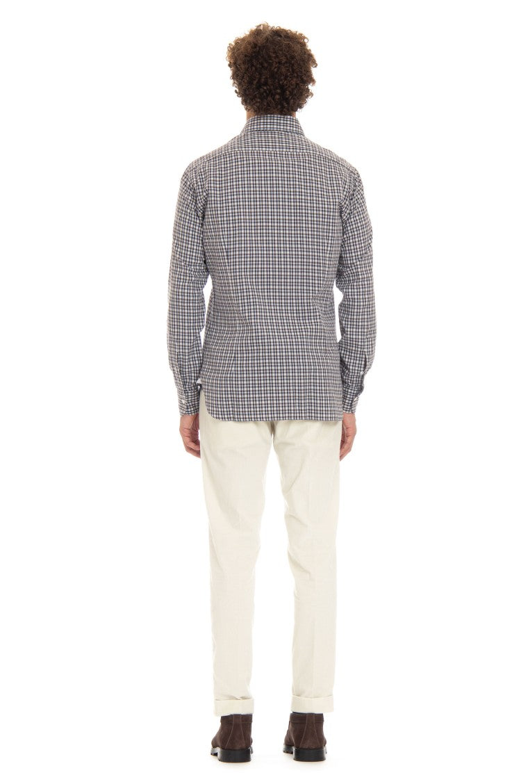 Barba Micro Check Dandylife Shirt