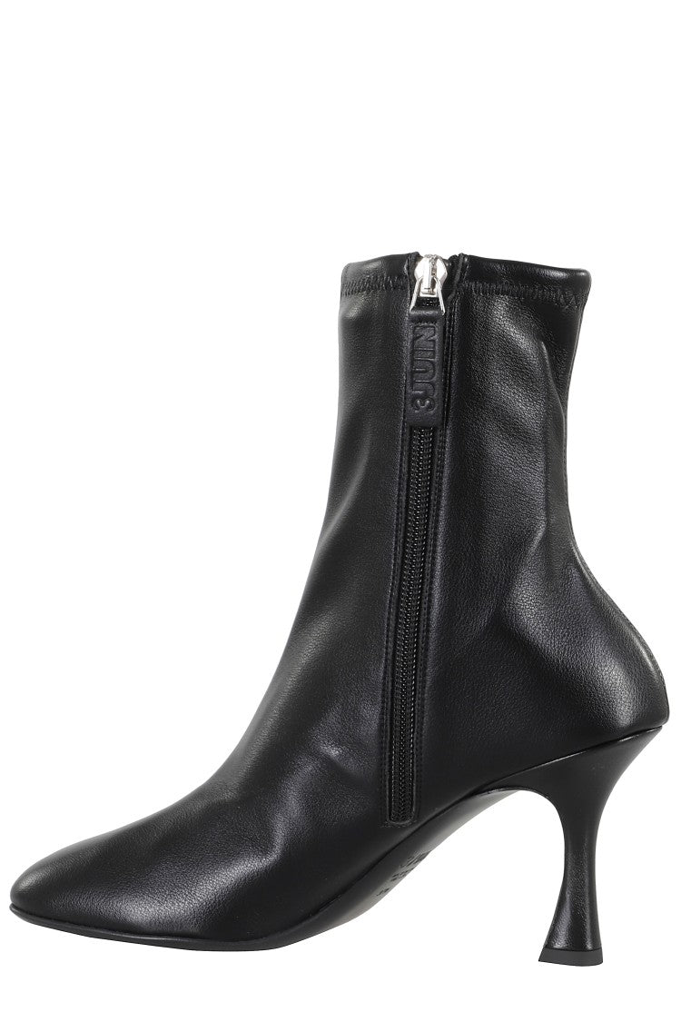3Juin Ankle Boot With Curved Heel