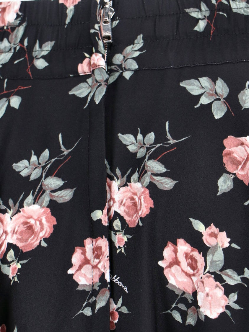 Dolce & Gabbana Tailored Black Skirt With Subtle Sheen