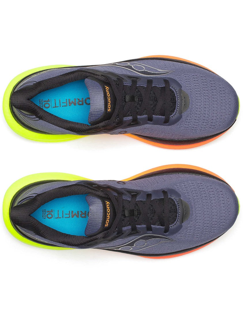 Saucony Dark Grey Triumph 23 Mesh Running Shoes