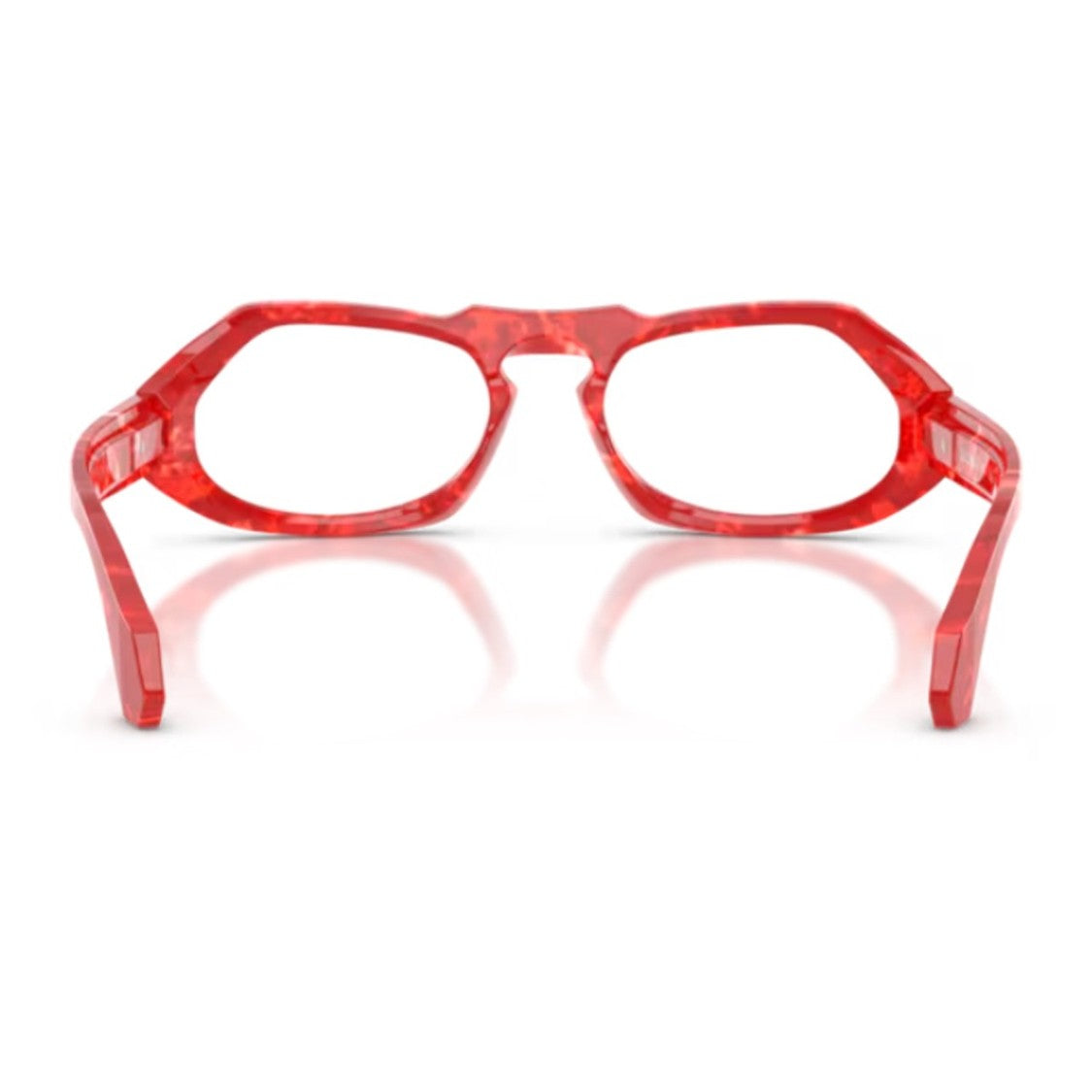 Alain Mikli Red A03547 Acetate Geometric Sunglasses