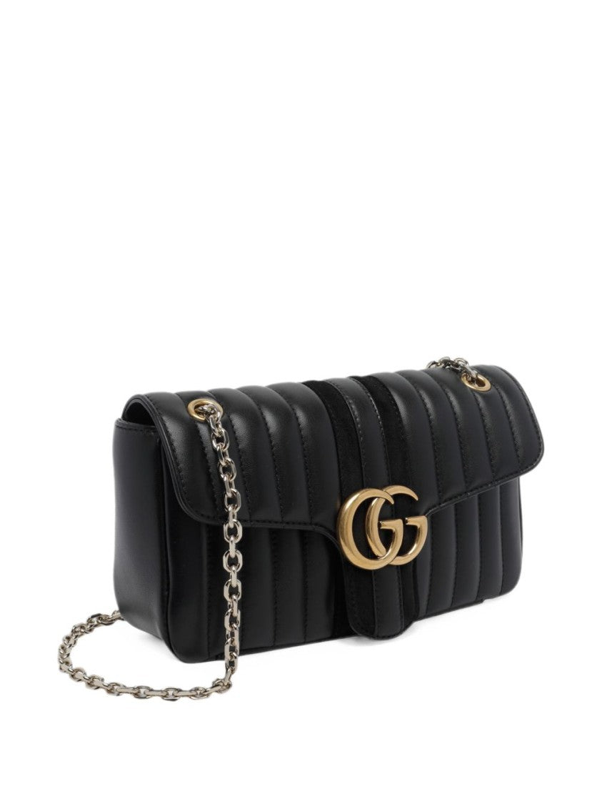 Gucci Black Quilted Lamb Leather Shoulder Bag