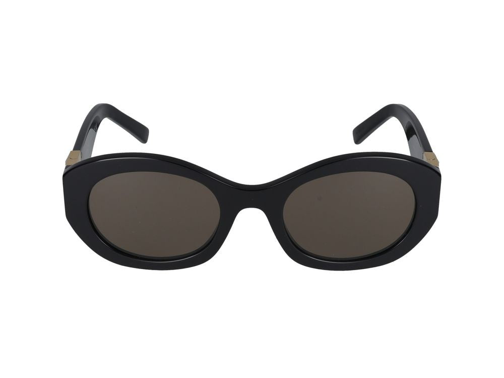 Givenchy Black Bold Oversized Round Sunglasses