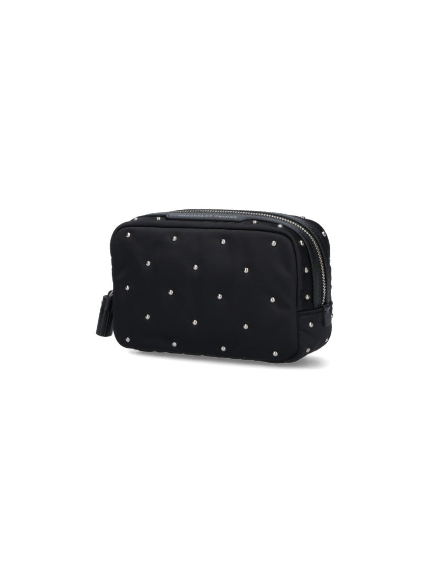 Anya Hindmarch "Important Things" Pouch – Black