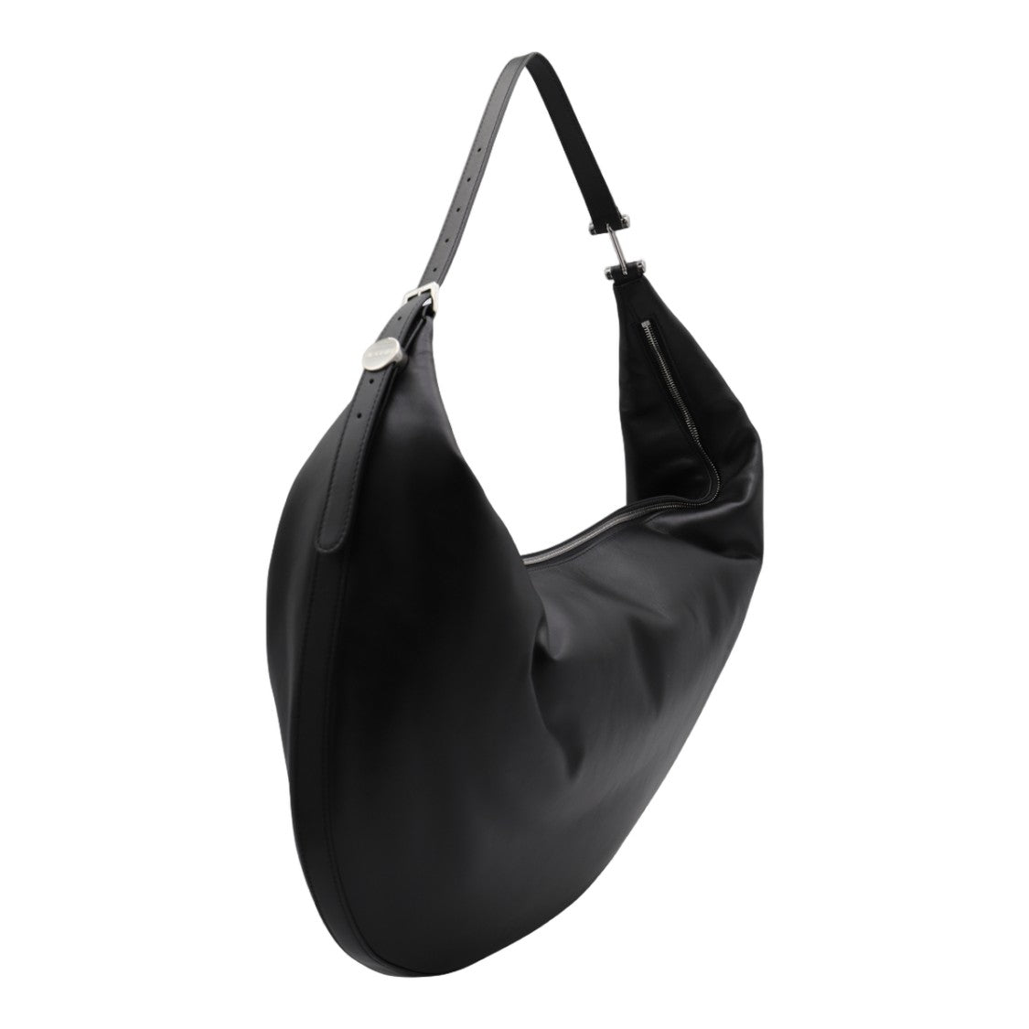 Marni Crescent-Shaped Black Bag With Adjustable Strap