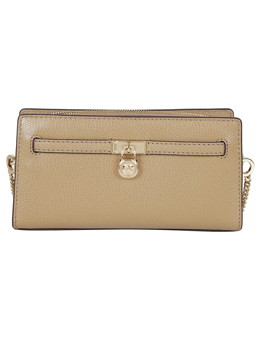 Michael Kors Hamilton Hammered Leather Clutch