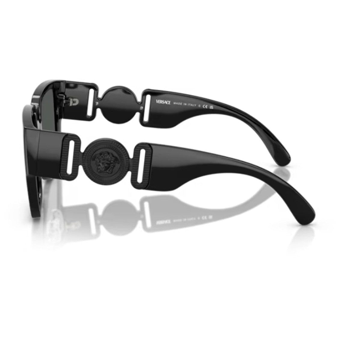 Versace Black 0Ve4483d Medusa Biggie Injected Square Sunglasses