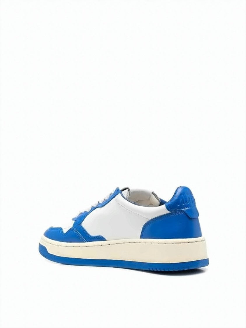 Autry Low-Top Sneakers With Classic Silhouette And Vibrant Overlays