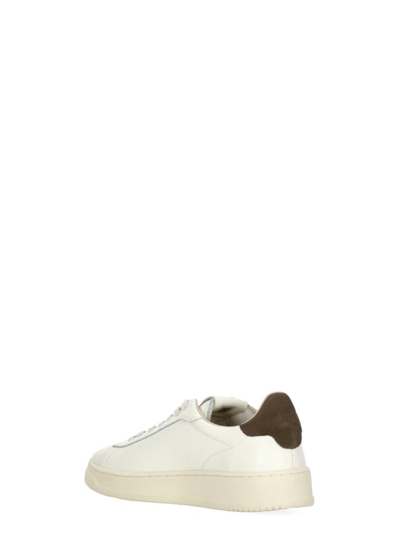 Autry Dallas Low Brown Heel Sneakers