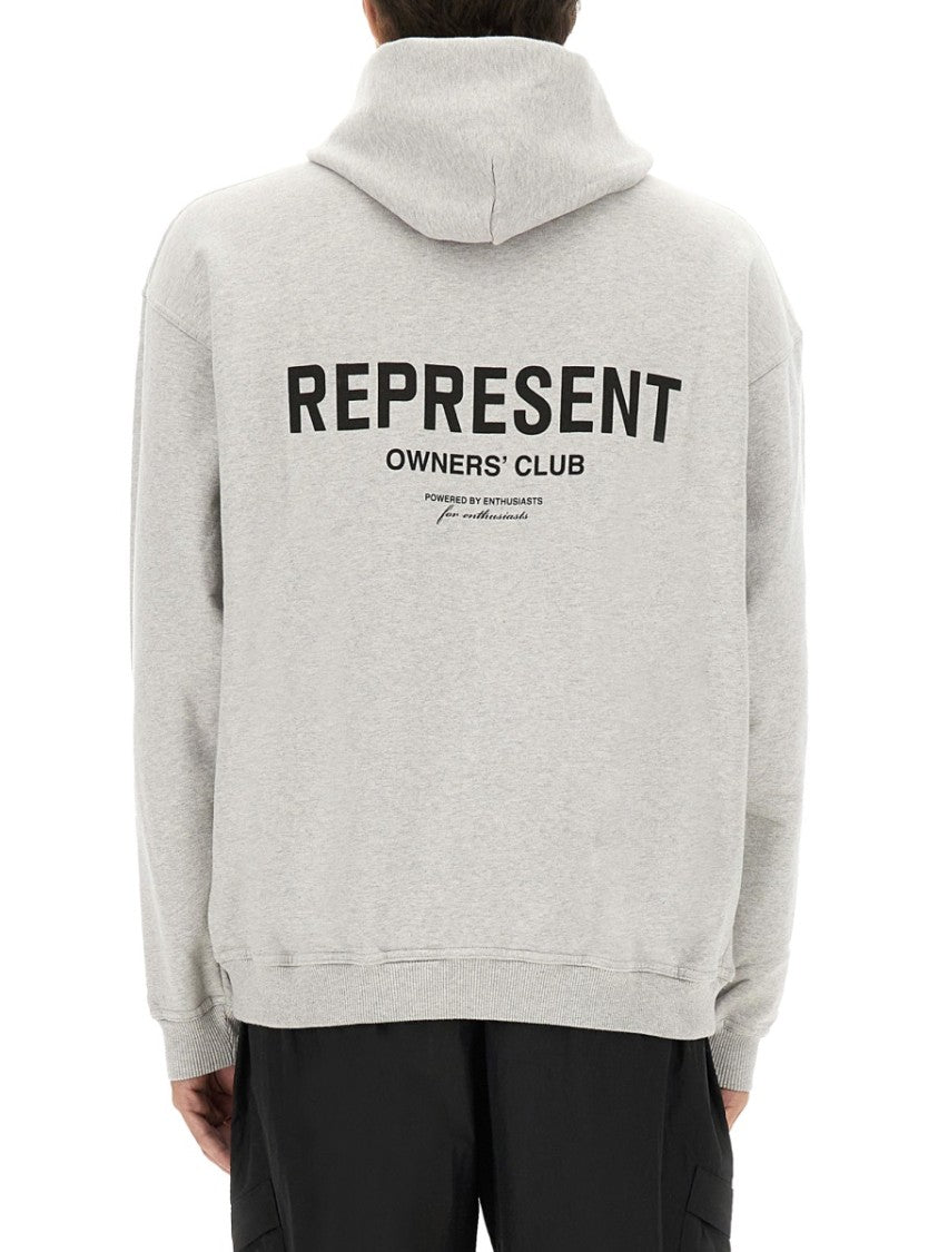 Represent High Neck Snap Button Hoodie