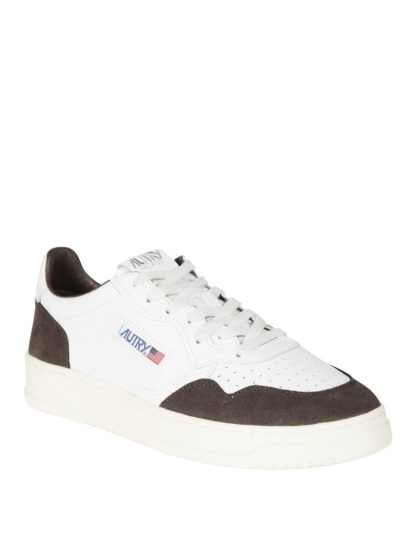 Autry Low-Top Leather Suede Sneakers