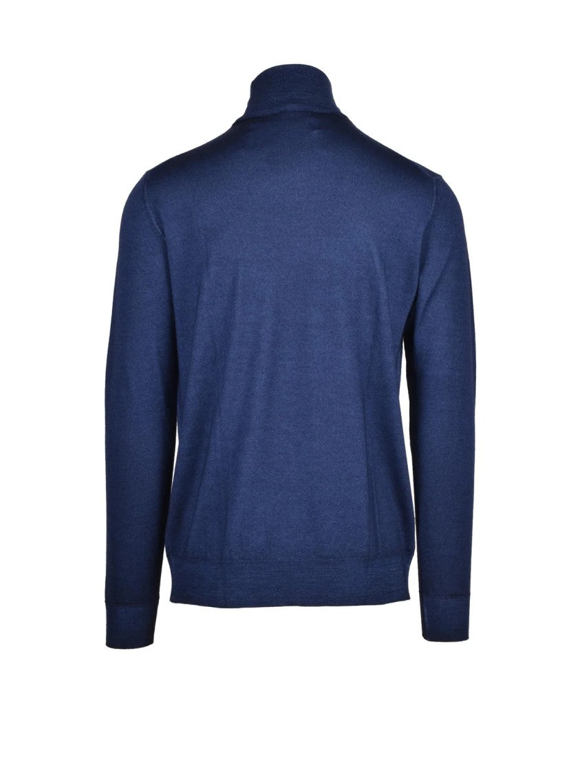 Aspesi Classic Turtleneck Sweater In Luxurious Wool