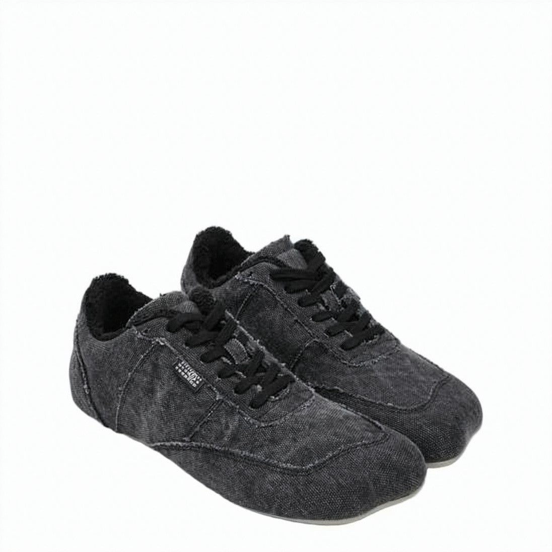 Mm6 By Maison Margiela Textured Fabric Sneakers With Low-Profile Silhouette