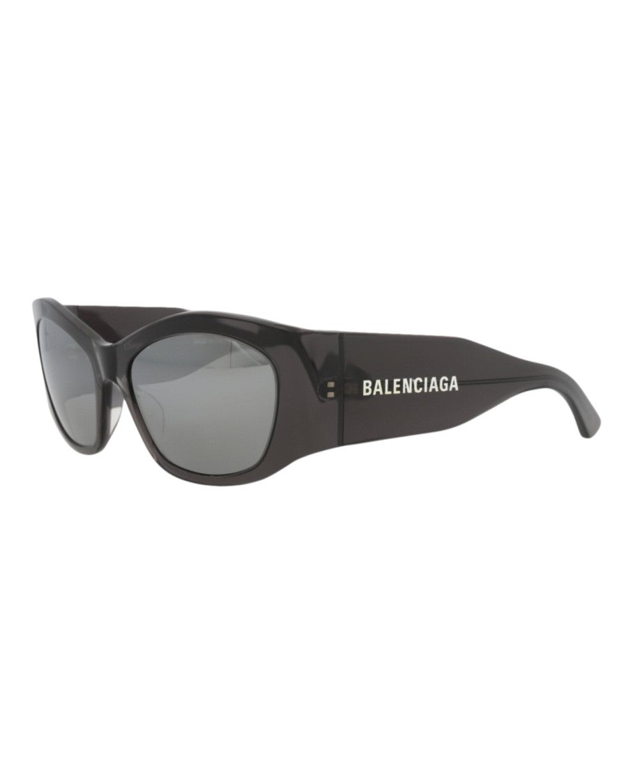 Balenciaga Square-Frame Recycled Acetate Sunglasses