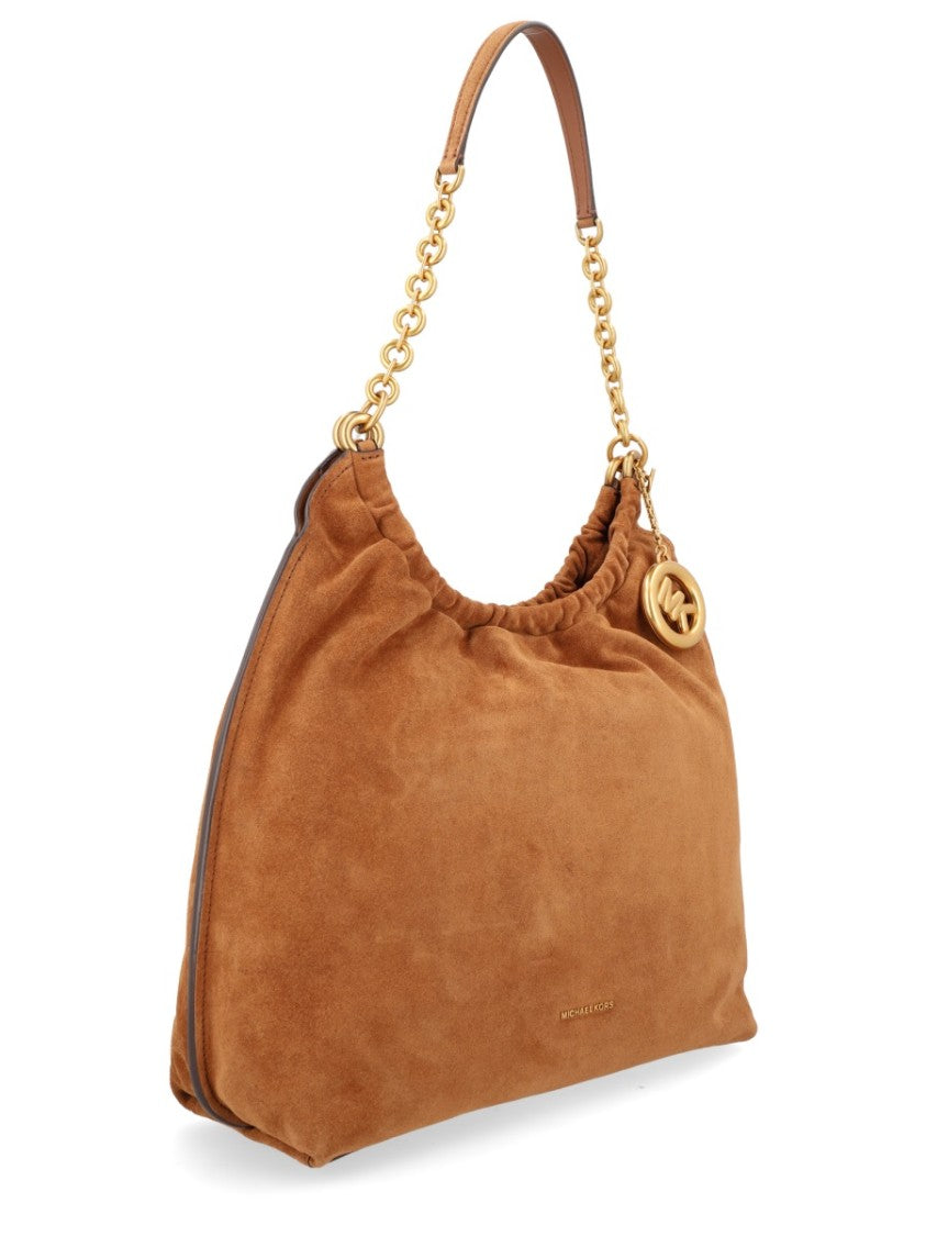 Michael Michael Kors Indie Large Soft Suede Shoulder Bag
