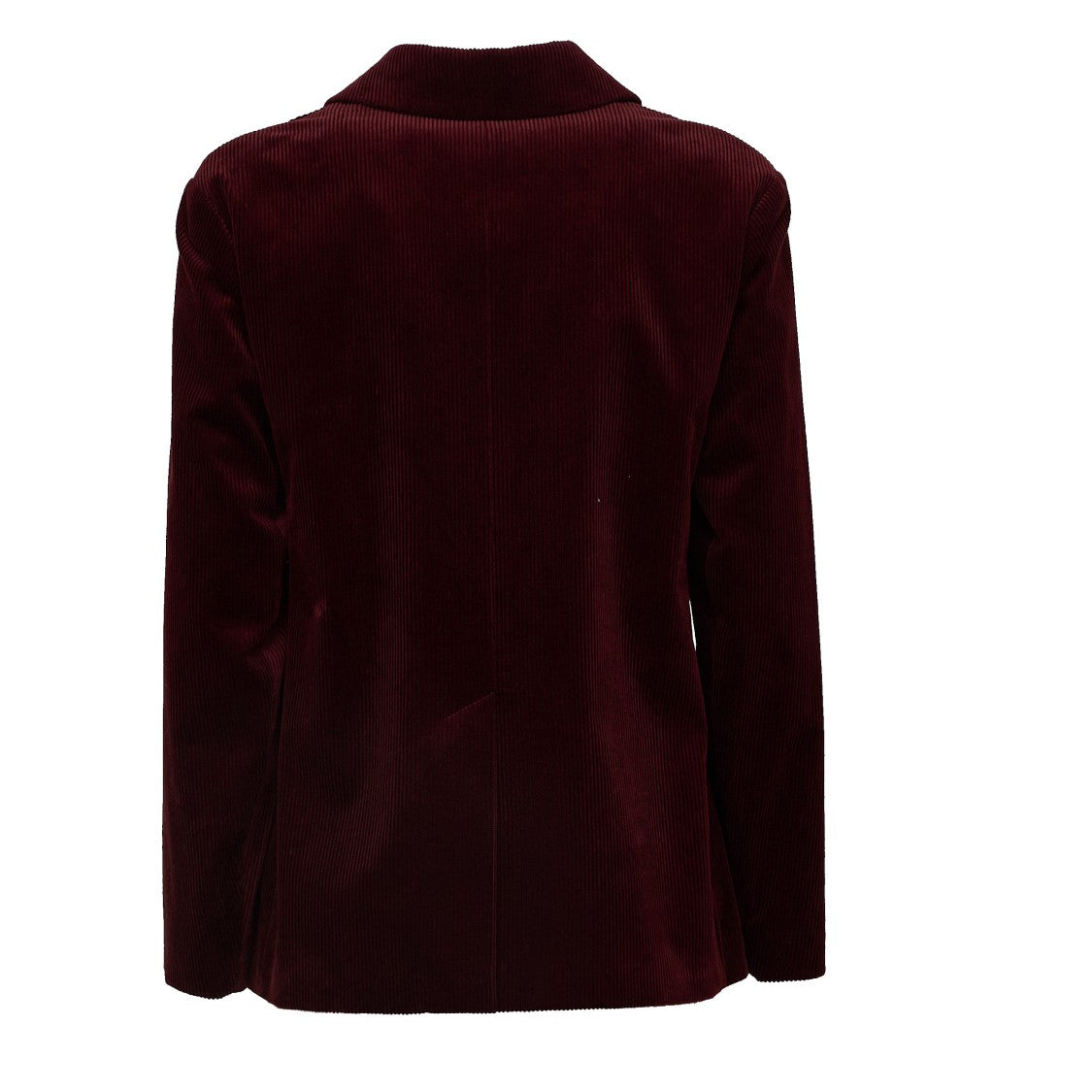 Max Mara Amaranta Burgundy Velvet Blazer