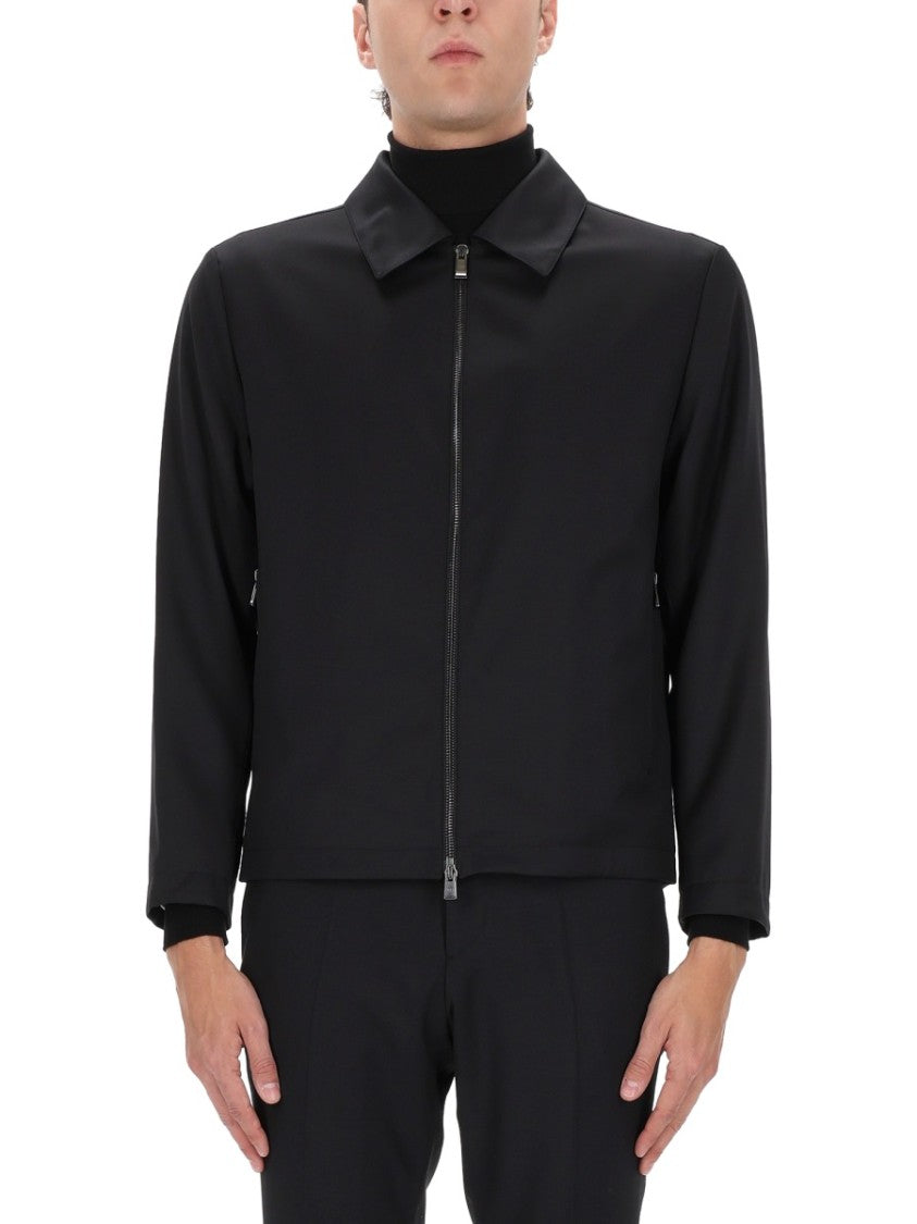 Boss Black Virgin Wool H-Hanry-Wing Jacket
