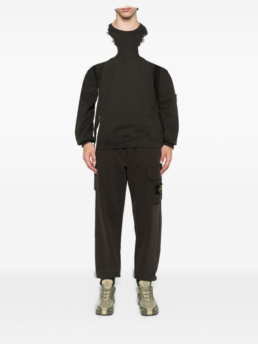 Stone Island Relaxed Fit Dark Grey Stone Island Sweatshirt