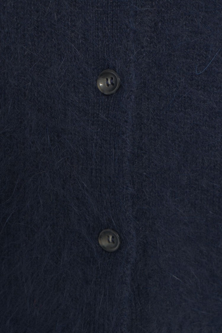 Roberto Collina Classic Round Neck Cardigan With Button Closure