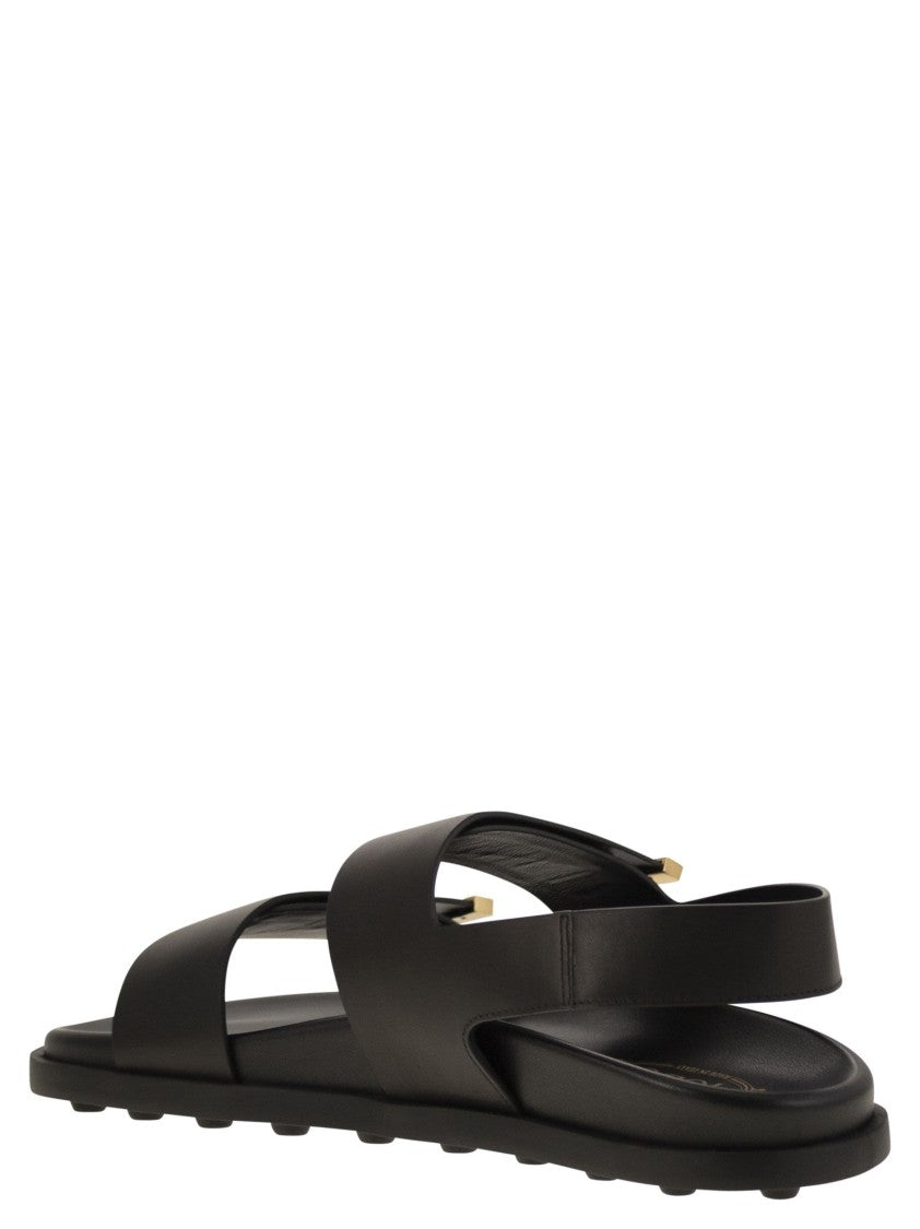 Tod's Sandal With Two Leather Straps