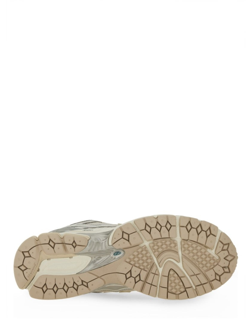 New Balance Layered Mesh Sneakers With Cushioned Sole And Signature Logo