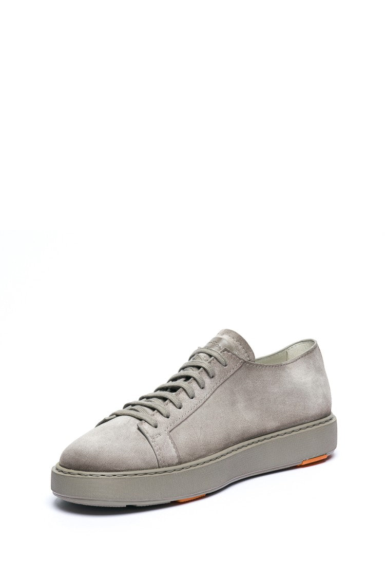 Santoni Cleanic Model Suede Sneakers