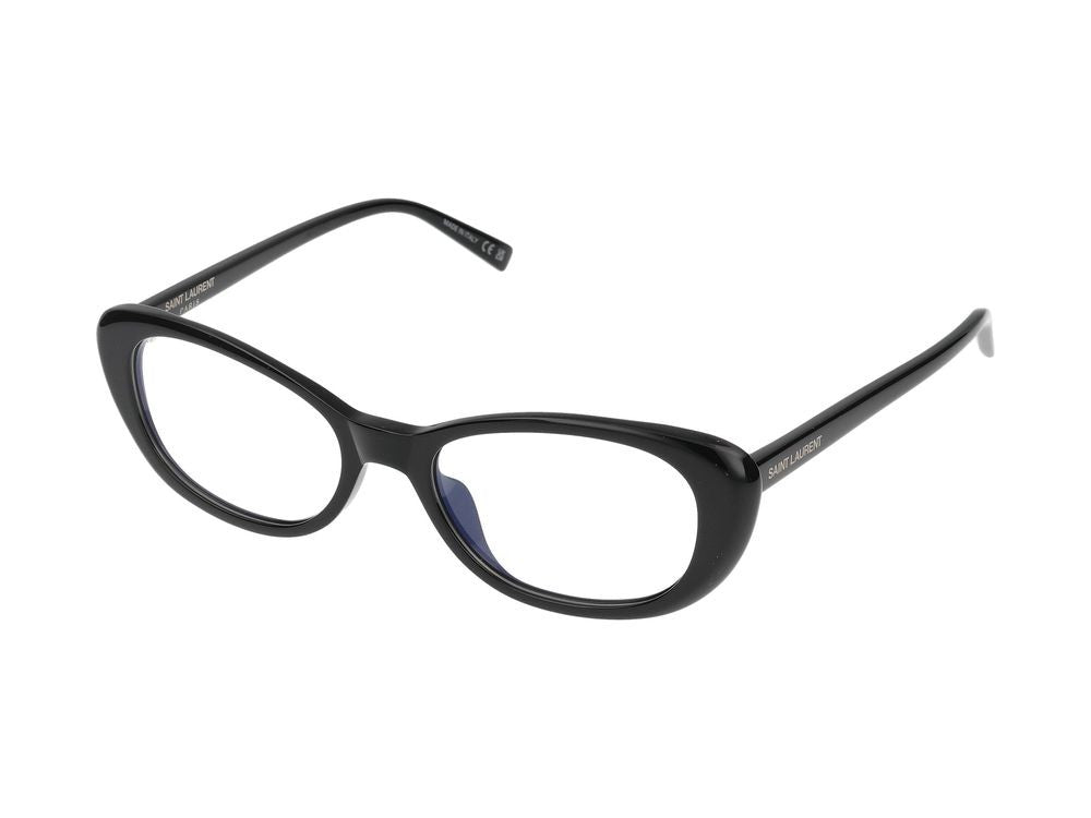 Saint Laurent Eyeglasses Saint Laurent Sl 822 Opt 001 Black Black Transpare 52/18/145