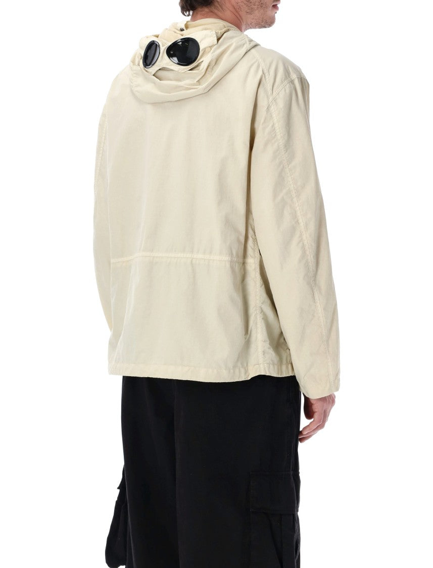 C.P. Company Flatt Nylon Goggle Hood Matte Jacket