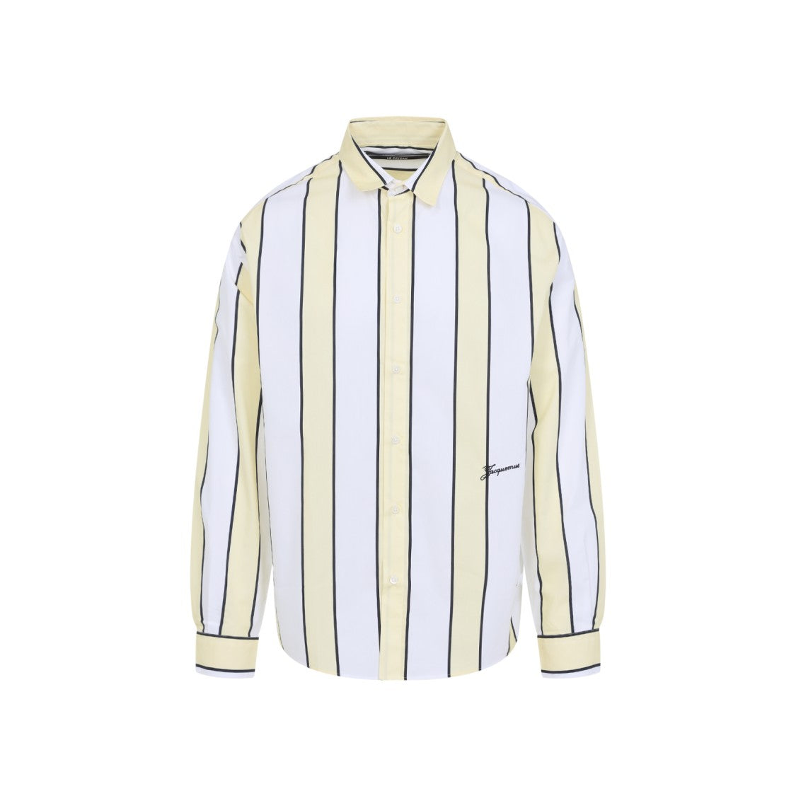 Jacquemus Button-Down Striped Casual Shirt