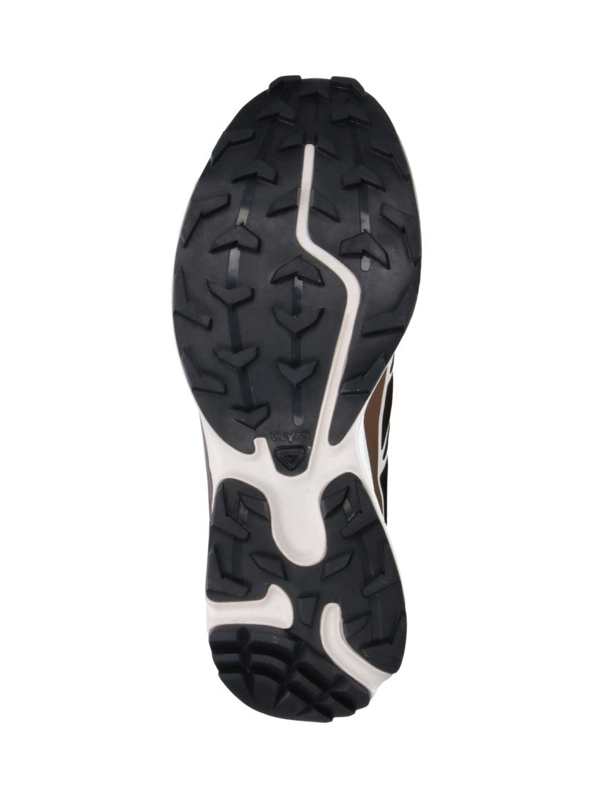 Salomon Multicolor Fabric Sneakers With Quicklace™ Closure And Textured Rubber Sole