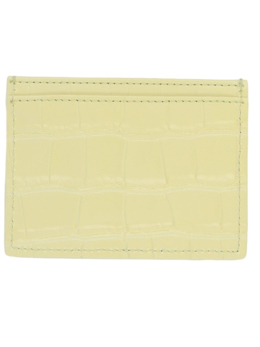 Vivienne Westwood Orb Emblem Textured Calf Leather Card Holder