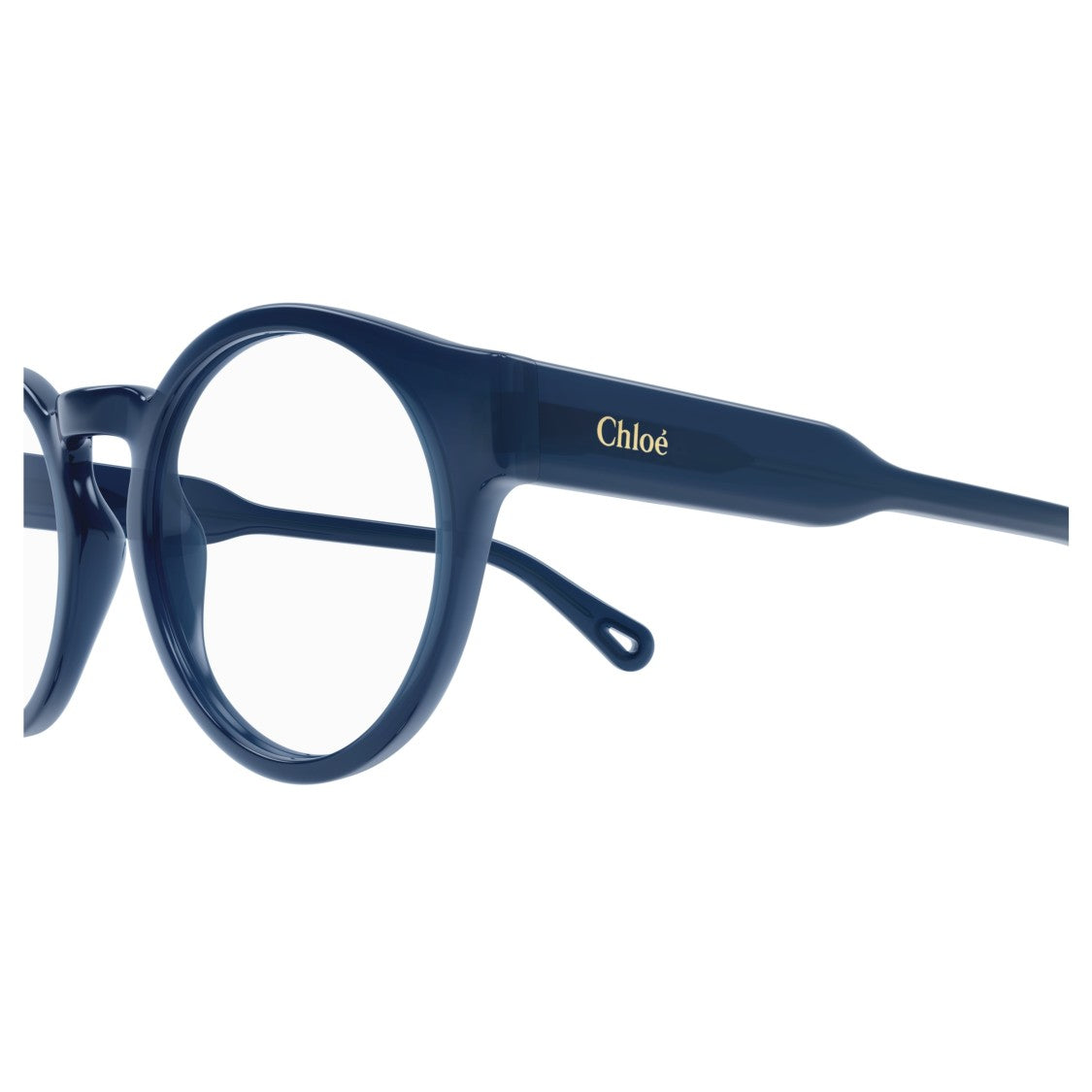 Chloé Ch0159o Rounded Navy Blue Eyeglasses