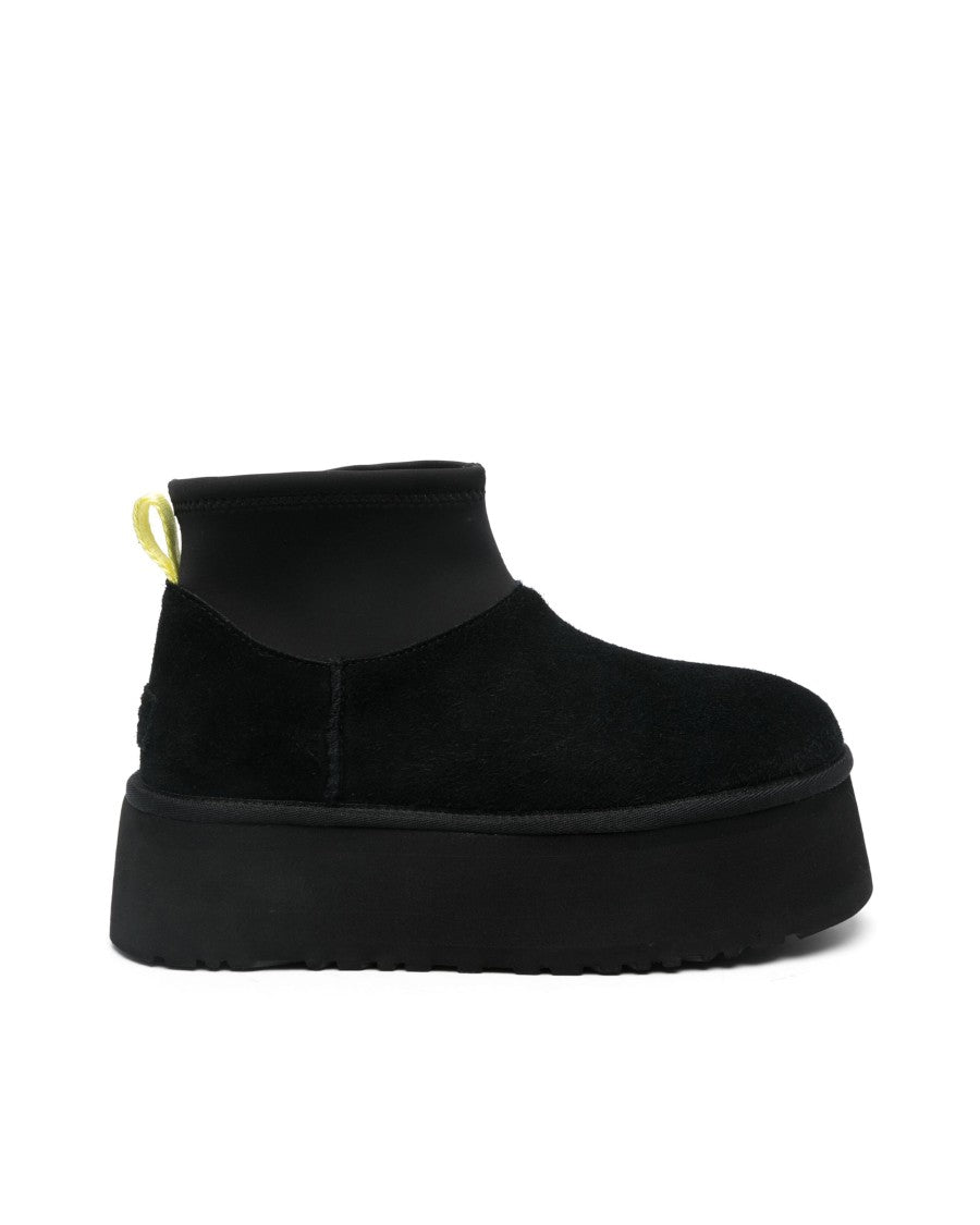 Ugg Classic Mini Dipper Black Ankle Boots