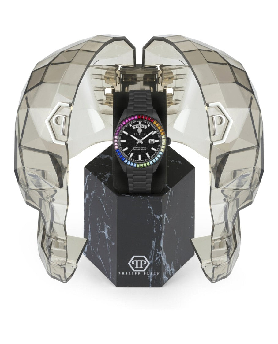 Philipp Plein Date Superlative Crystal Watch