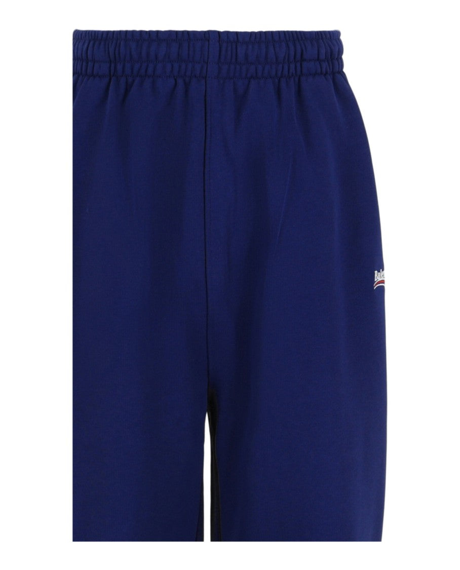 Balenciaga Political Campaign Logo-Embroidered Sweatpants