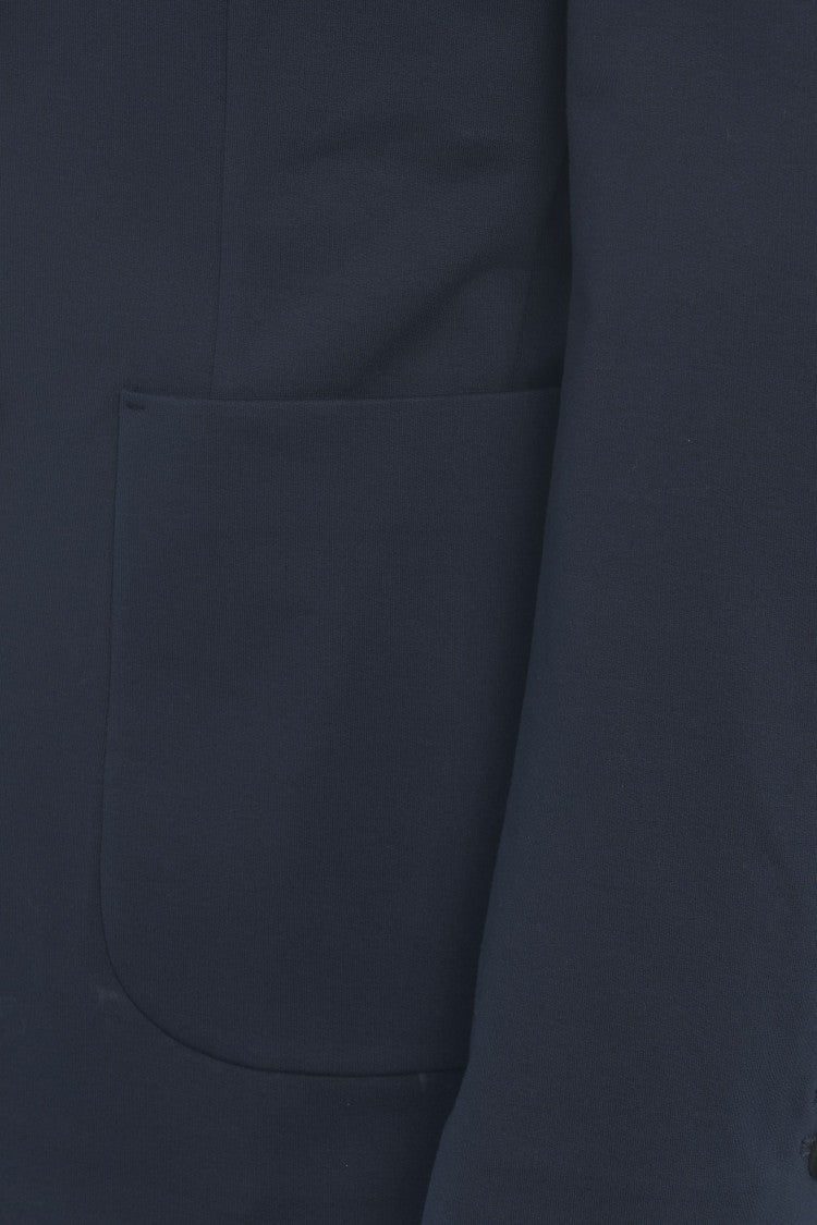 Circolo 1901 Double-Breasted Blazer With Knit Texture And Tailored Silhouette