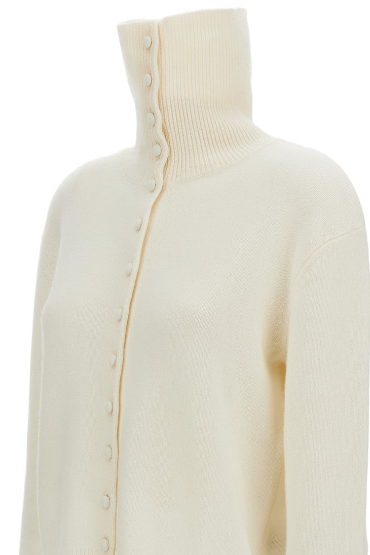 Lisa Yang White Denie Cashmere Cardigan
