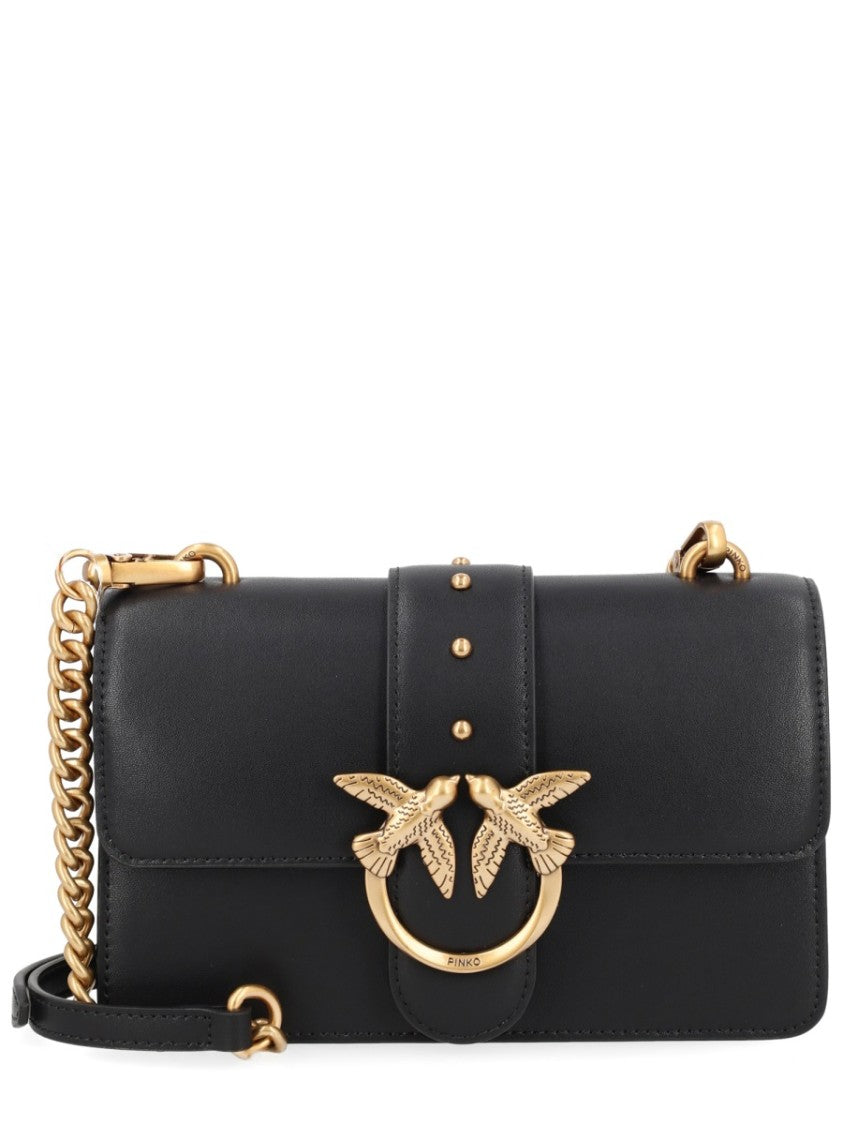 Pinko Love Bag One Gold Clasp Shoulder
