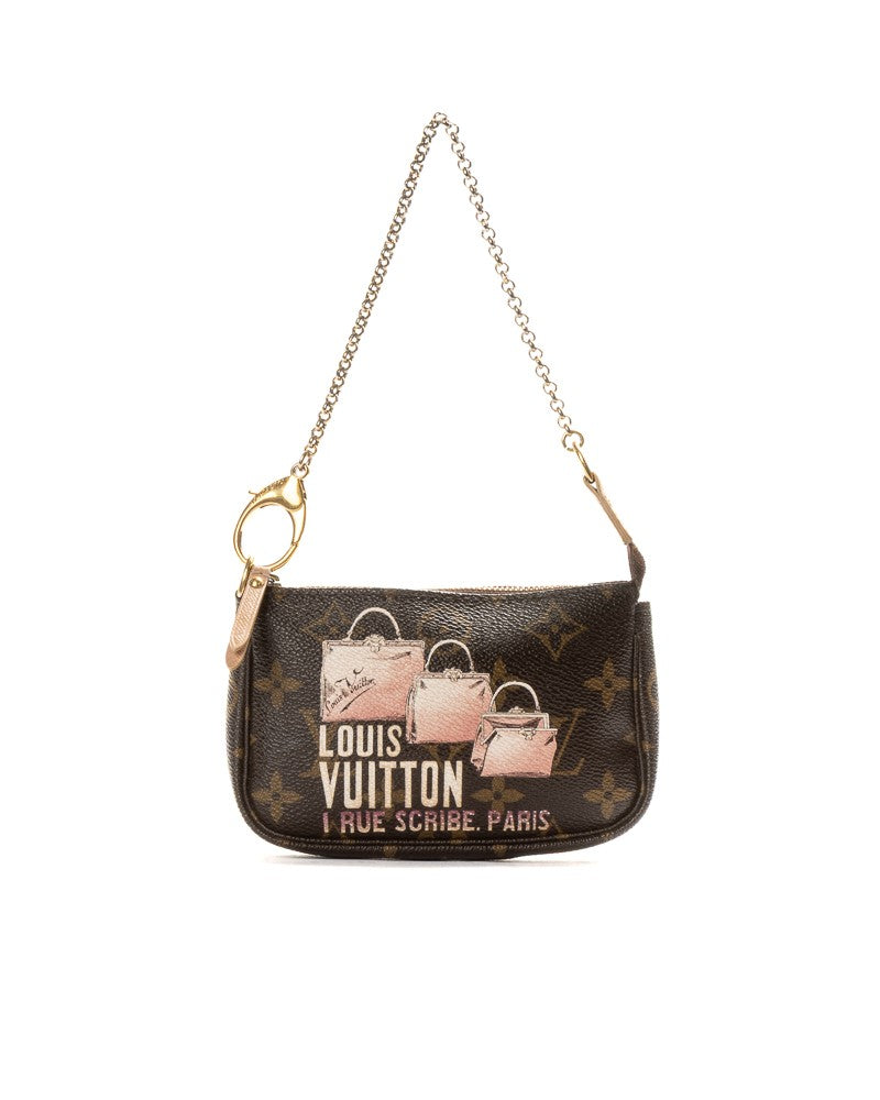 Louis Vuitton Mini Voyage Monogram Accessory Clutch