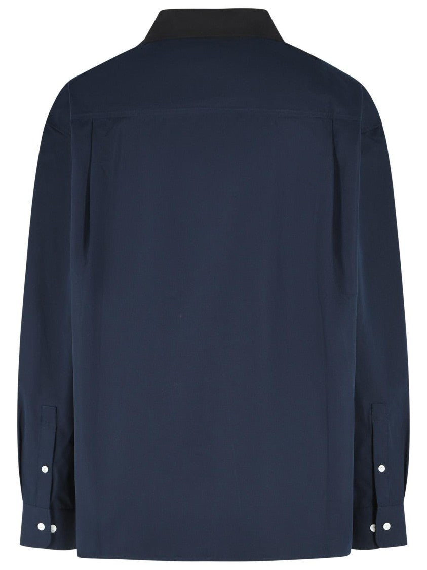Marni Blue Cotton Shirt