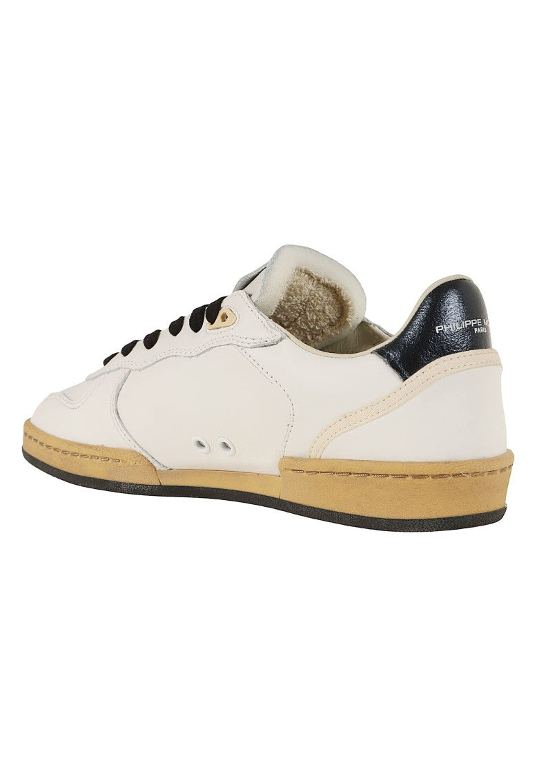 Philippe Model Pgal Low Vintage-Inspired Low-Top Sneakers