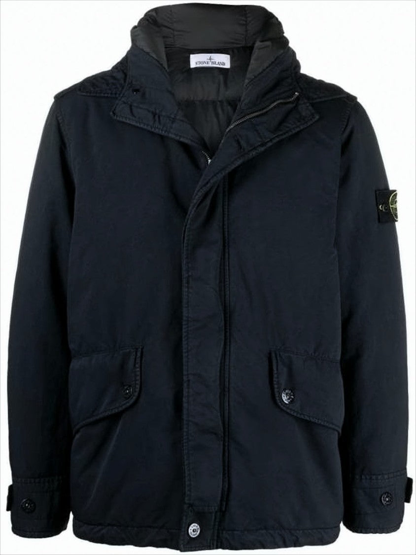 Stone Island Padded Black Jacket