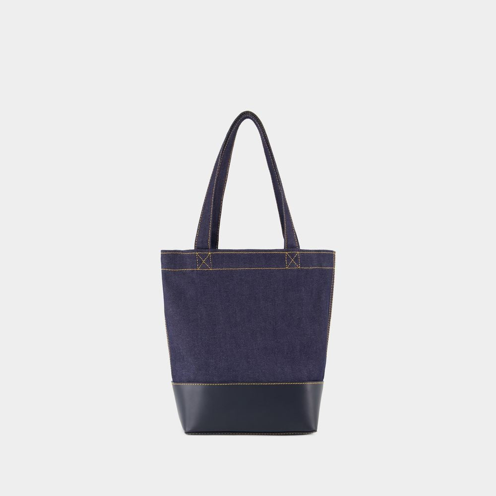 A.P.C. Tote Axel Small - Cotton - Blue