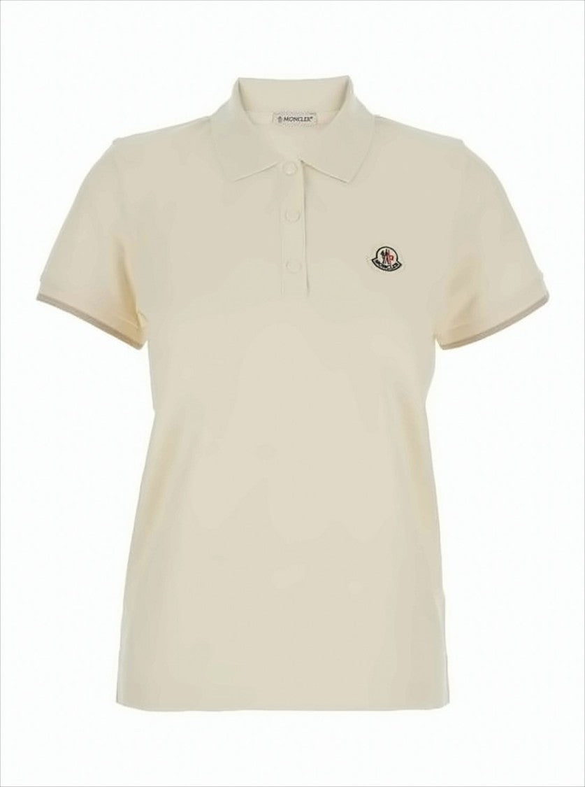 Moncler Short-Sleeved Polo Shirt With Classic Collar